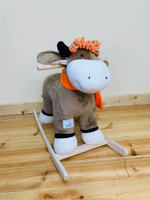 Качалка мягкая Бычок Бублик2 (музыкальный)