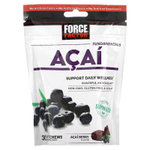 Force Factor, Fundamentals, асаи, 30 жевательных таблеток (500 мг в 1 жевательной таблетке)