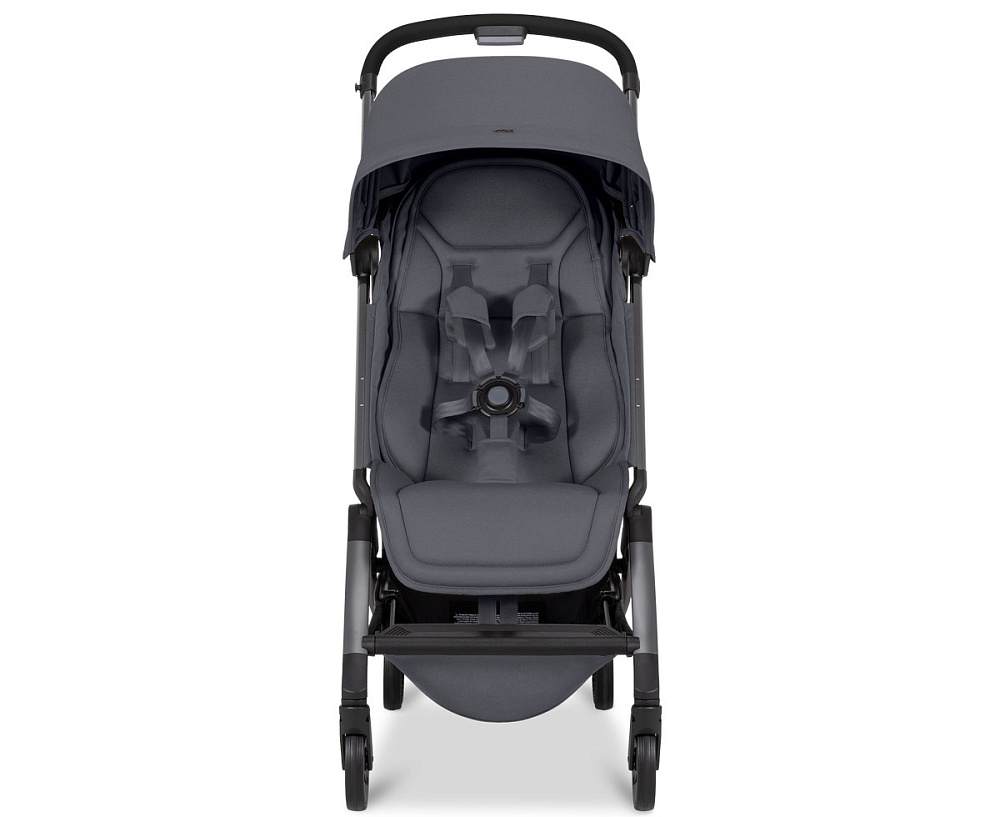 Коляска 2 в 1 Joolz Aer 2 с бампером Stone Grey/Black Carbon