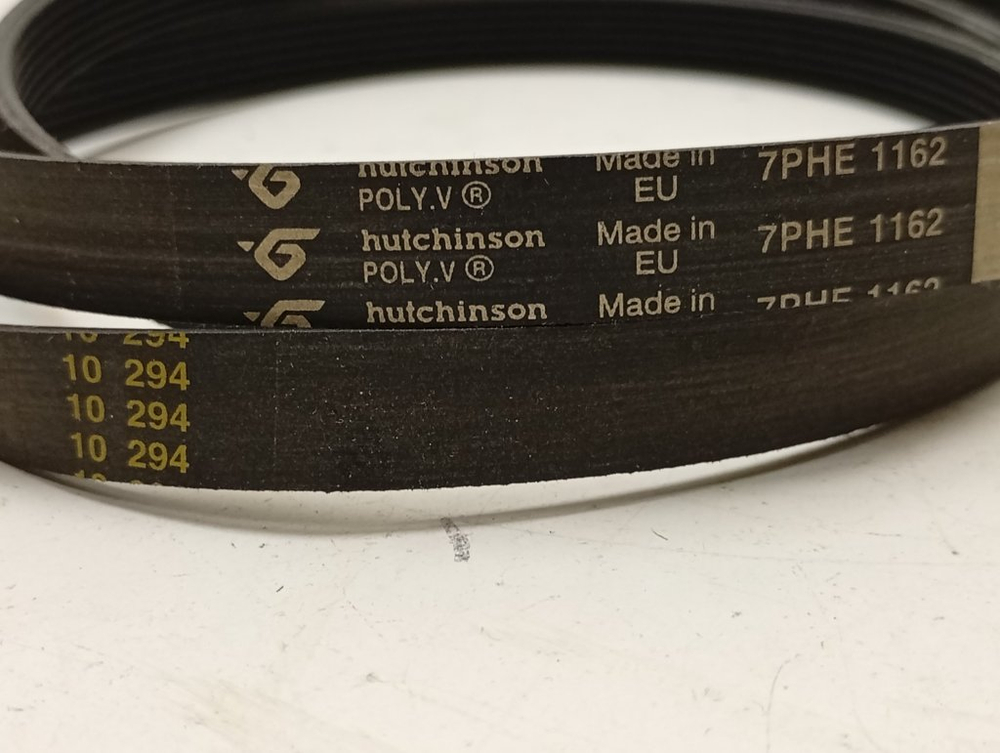 45У82 кт60 Ремень приводной 7PHE 1162 для стиральной машины Атлант б/у