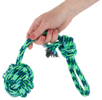 Nunbell игрушка для собак мяч верёвочный