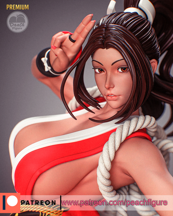 Май Сирануй Король бойцов Фатальная ярость Mai Shiranui King of Fighters Fatal Fury Фигурка