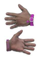 Перчатка кольчужная MANULATEX GCM без манжеты, с полиуретановым ремешком (р. 11), арт. 8.255