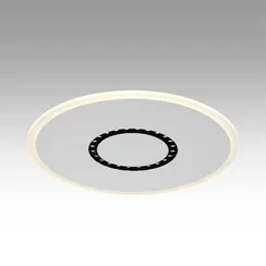 7663/34L MITRA LED SN 60 Светильник пластик/белый LED 34Вт 3000-4000-6000K D475 IP20 пульт ДУ COSMO