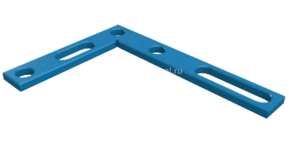 Угол плоский горизонтальный PRO 350×250