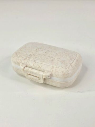 Таблетница маленькая 3 ячейки Белая (М11-011)