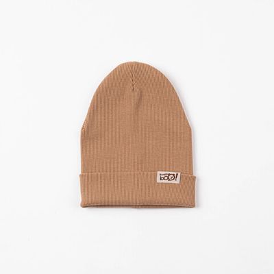 Two-ply turn-up jersey hat - Desert Sand