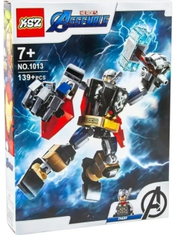 Конструктор Марвел Тор робот 139 деталей 1013/подарок