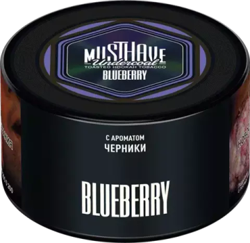 Табак для кальяна Must Have Undercoal 25г Blueberry (Черника)