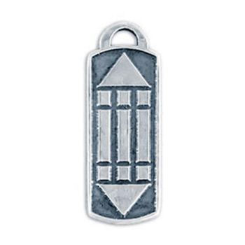 Амулет (The Cult) № 18 Знак Атлантов, английское олово