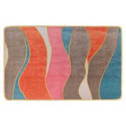 Комплект ковриков "Анталия", для ванной и туалета, антискользящие, 50 см x 80 см