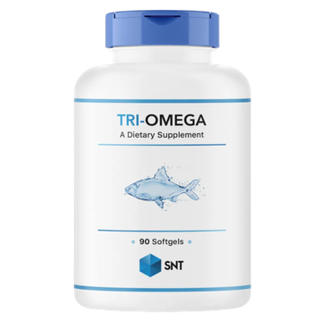 SNT TRI-Omega 90 softgels, Три-Омега, Рыбий жир