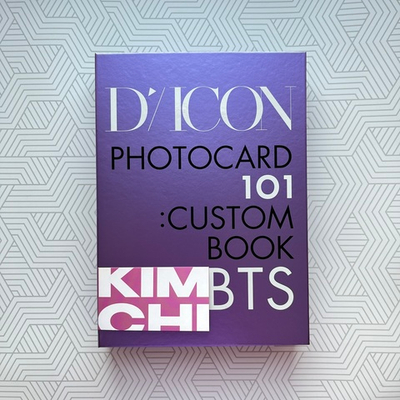 Фотоальбом биндер для карточек DICON 101 BTS