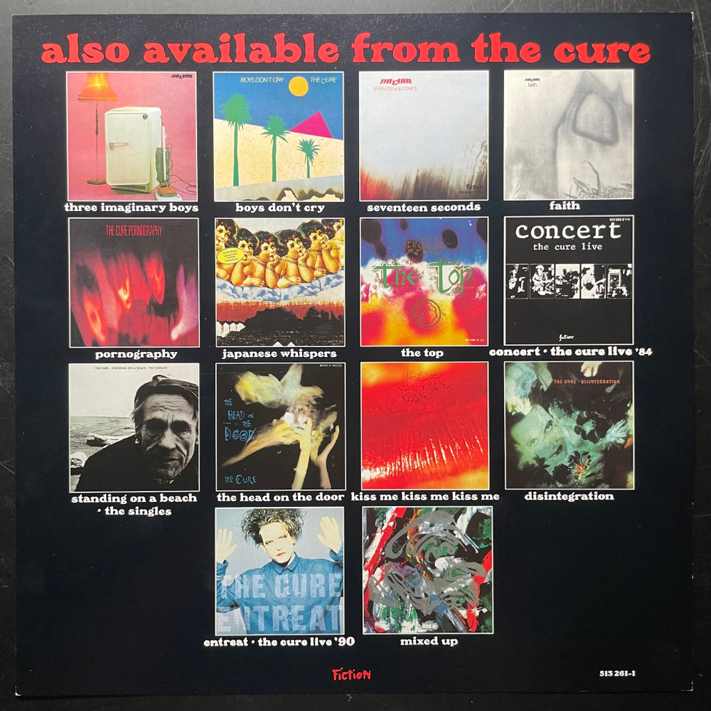 Cure ‎– Wish 2LP (Европа 1992г.)