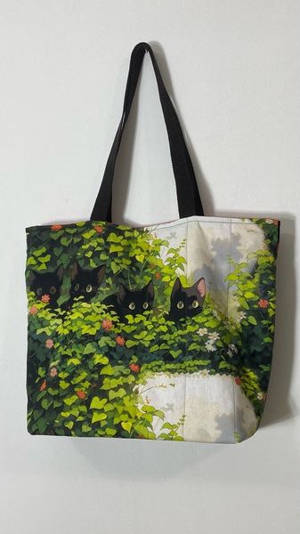 КОТИКИ АНИМЕ, отрез 60 см .100% хлопок, Handmade Fabrics 6