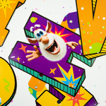 Гирлянда Буба, С Днем Рождения!, 250 см, 1 упак