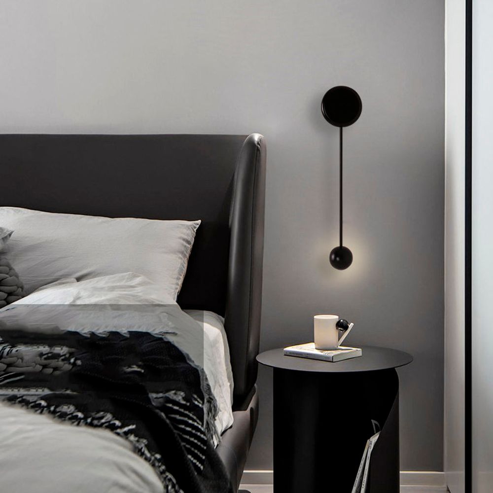 Бра Pin Wall Light A Black By Imperiumloft