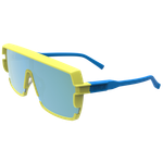 Спортивные очки HILX Youngblood Matte Yellow Blue / Light Blue Lens