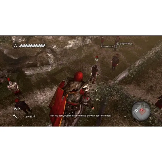 PS3 Assassin's Creed: Братство крови (Brotherhood) (Б/У, Полностью на русском языке, BLES-00911)