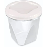 Банка с завинчивающейся крышкой «Тондо» 0,65л кремовая С285КРЕМ