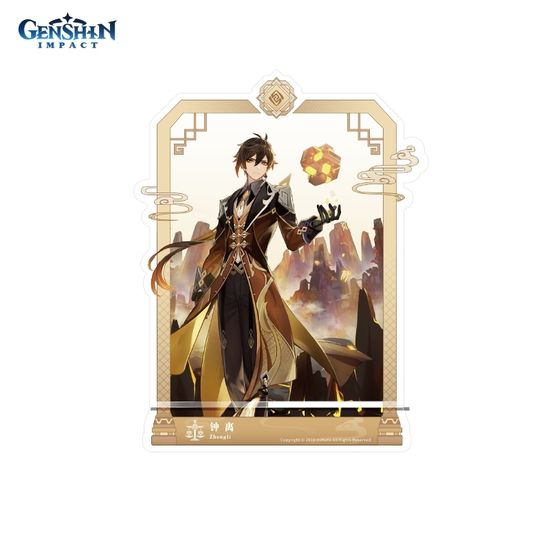 Акриловая подставка Character Themed Acrylic Phone Stand Vago Mundo Zhongli 6974096534173