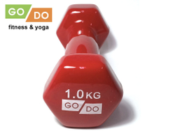 Гантель в виниловой оболочке GO DO