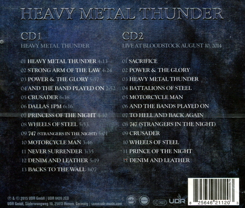 Saxon / Heavy Metal Thunder (2CD)
