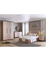 Кровать двухспальная 160х200 с бельевым ящиком Тоскана