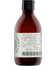 Чабрец китайская мята и зеленый лист, гель для душа, Eteria cosmo