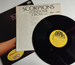 Винтажная виниловая пластинка LP Scorpions Lonesome Crow (Japan 1976) (No Obi) Leave Me