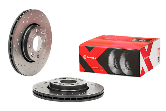 Комплект тормозных дисков Brembo Xtra 09.9078.1X