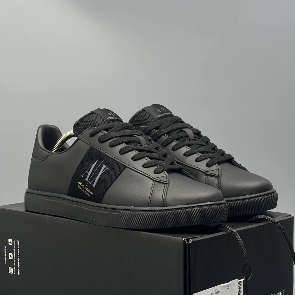 Обувь Armani Exhange #312 (черн.)