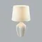 8120/1T COMFI LN25 000 белый, керамика/текстиль Настольная лампа E27 1*60W 220V SONA