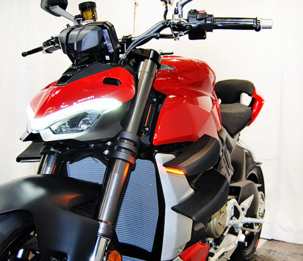 NRC Указатели поворота передние светодиодные Ducati Streetfighter V2 / V4 SF-FB