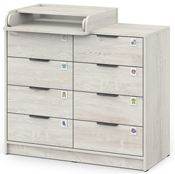 Комод Pituso Kids Optimum ЛДСП Сосна касцина