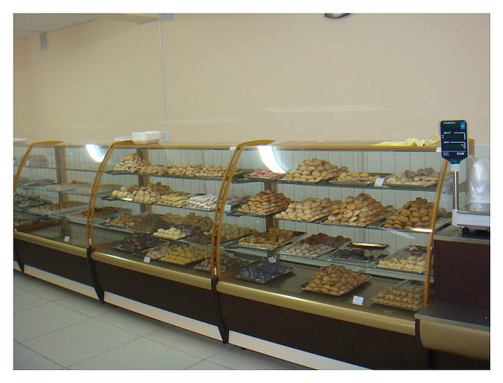 Витрина кондитерская Carboma K70 VM 1,3-1 Light (ВХСв - 1,3д)