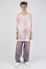 MM6 MAISON MARGIELA ПУЛОВЕР МУЖСКОЙ РОЗОВЫЙ