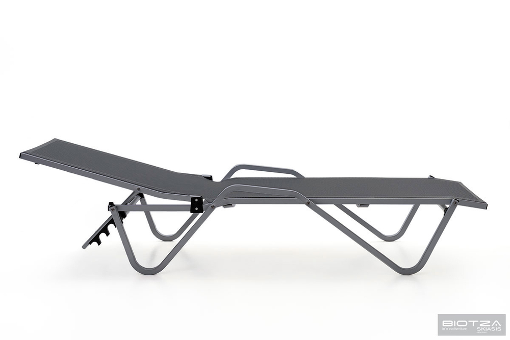 Шезлонг металлический Hera, антрацит