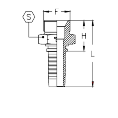 Фитинг DN 12 DKM (Ш) 24x1.5 TIEFFE