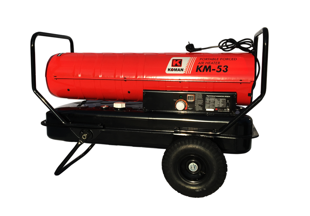 Тепловая пушка дизельная KOMAN KM-53 - прямой нагрев / 53 кВт