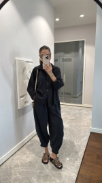 Костюм из модала с рубашкой