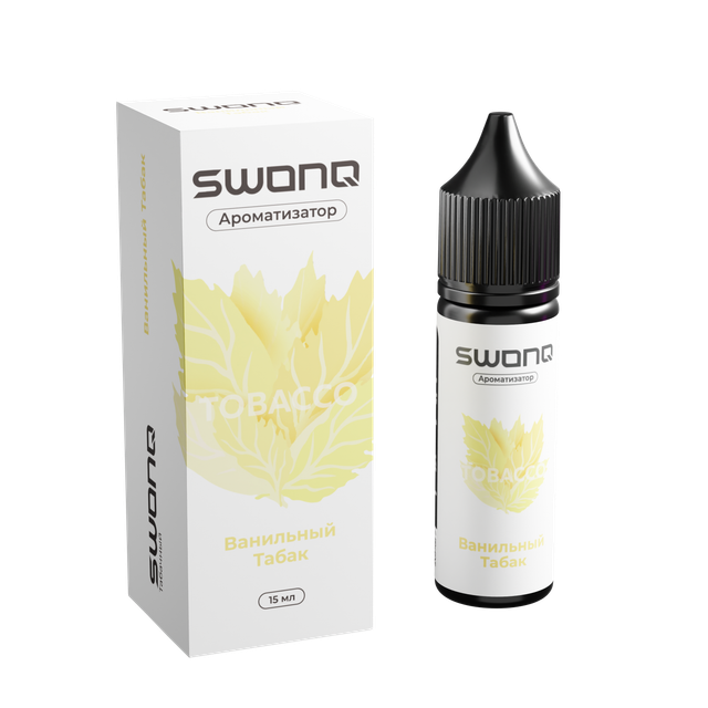 Ароматизатор SWONQ Tobacco Cluster 15 мл - Ванильный Табак