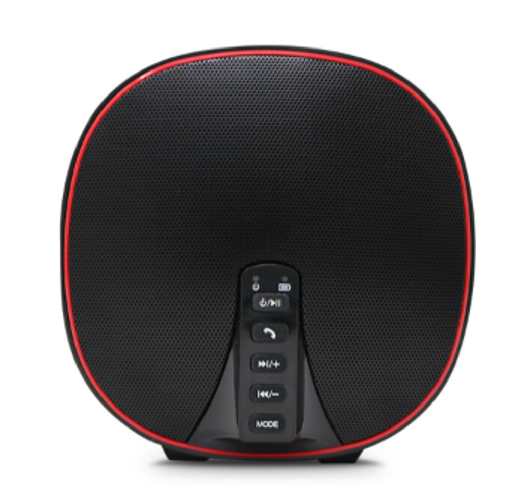 Колонка Bluetooth Musky DY-52 Black-red