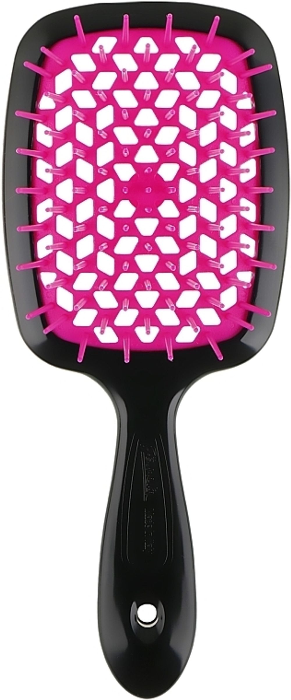 Расческа для волос JANEKE SuperBrush The Original Черно-Фиолетовый