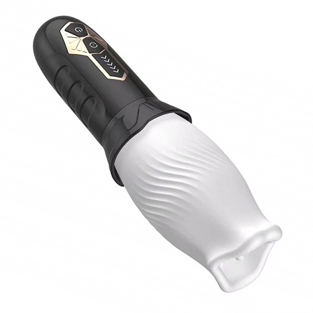 Автоматический мастурбатор с функциями ротации и вибрации Secwell Automatic Rotation+Vibration Male Masturbator SW1067