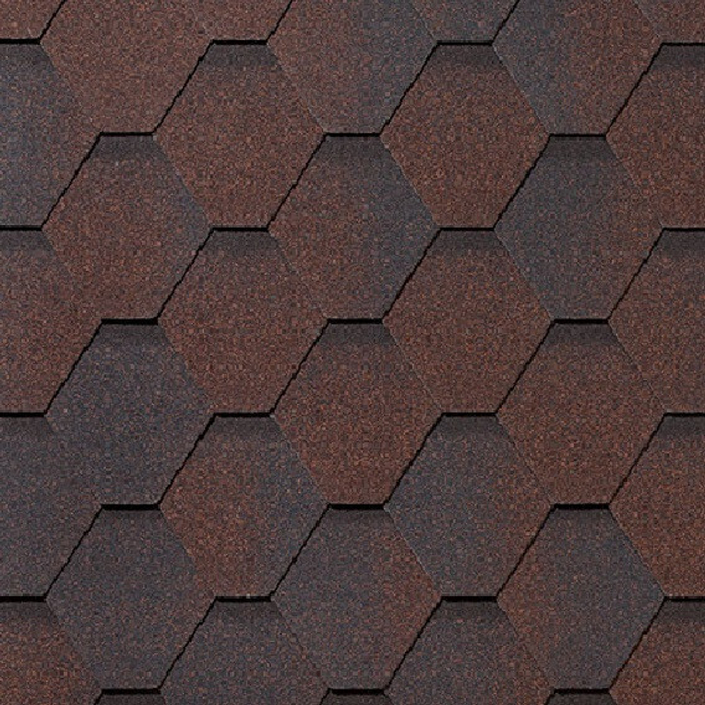 Черепица гибкая Roofshield C-S-1 Classic Стандарт Медная