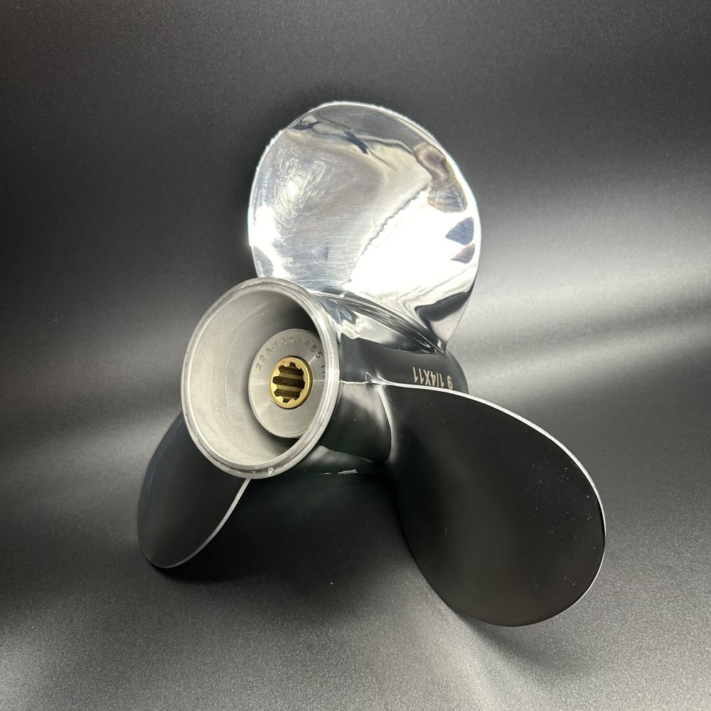 Гребной винт Yamaha 9.9-15, F9.9-F20 Sema (3x9-1/4x11) (Сталь) (Polastorm)