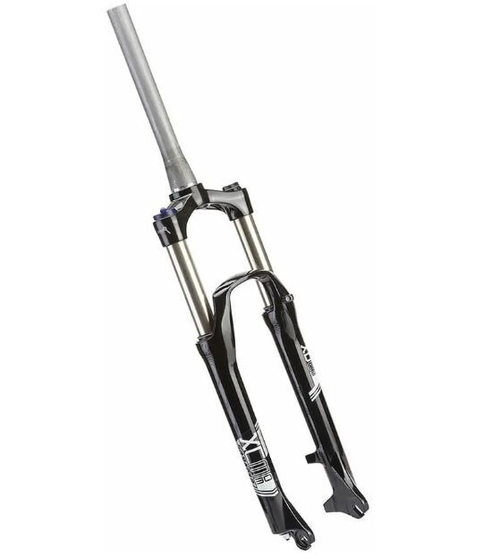 Вилка 26" SF15-XCM-DS-TS-HLO, конич. 1"1/8 - 1.5" безрезьб/аморт/Диск/алюм/черная, арт. 110178 (10216170/051020/0258577, Китай)