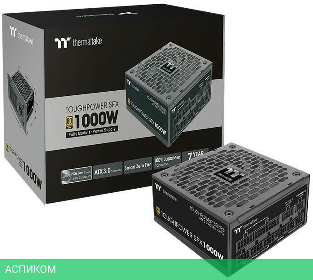 Блок питания Thermaltake Toughpower SFX 1000W Gen.5 (PS-STP-1000FNFAPE-1)