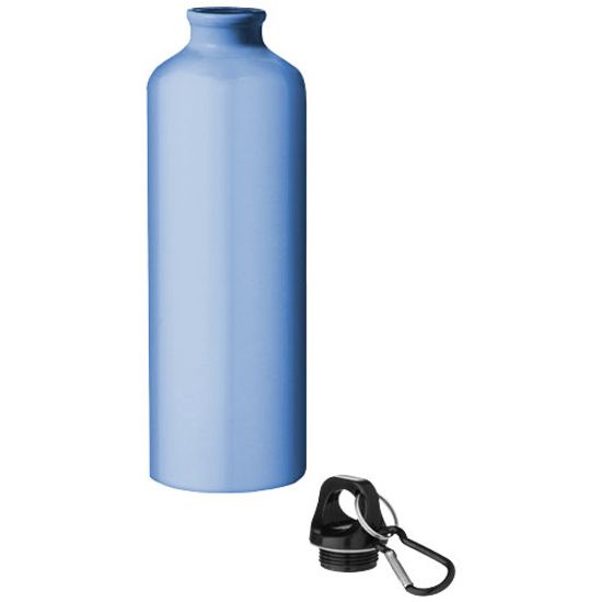 Алюминиевая бутылка для воды Oregon объемом 770 мл с карабином